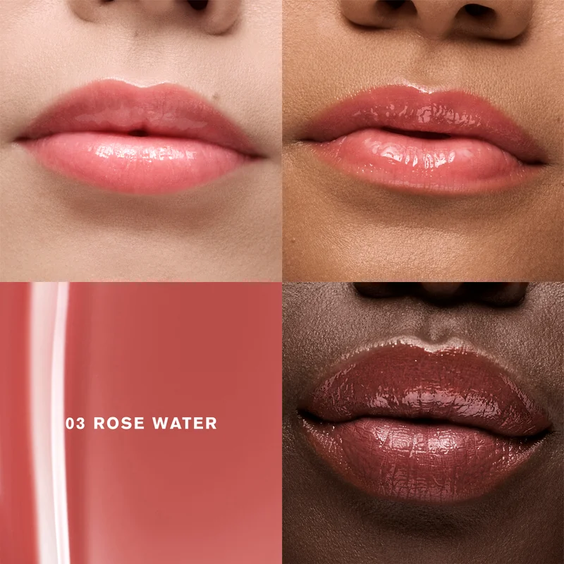 ESTEE LAUDER Glossy Pout Tinted Lip Oil - 03 Rose Water